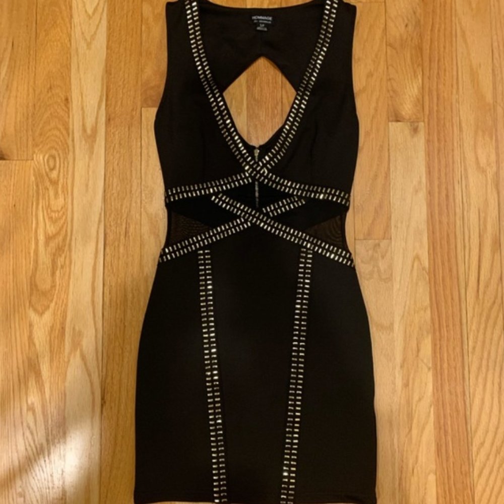 Hommage - Black Dress - Medium